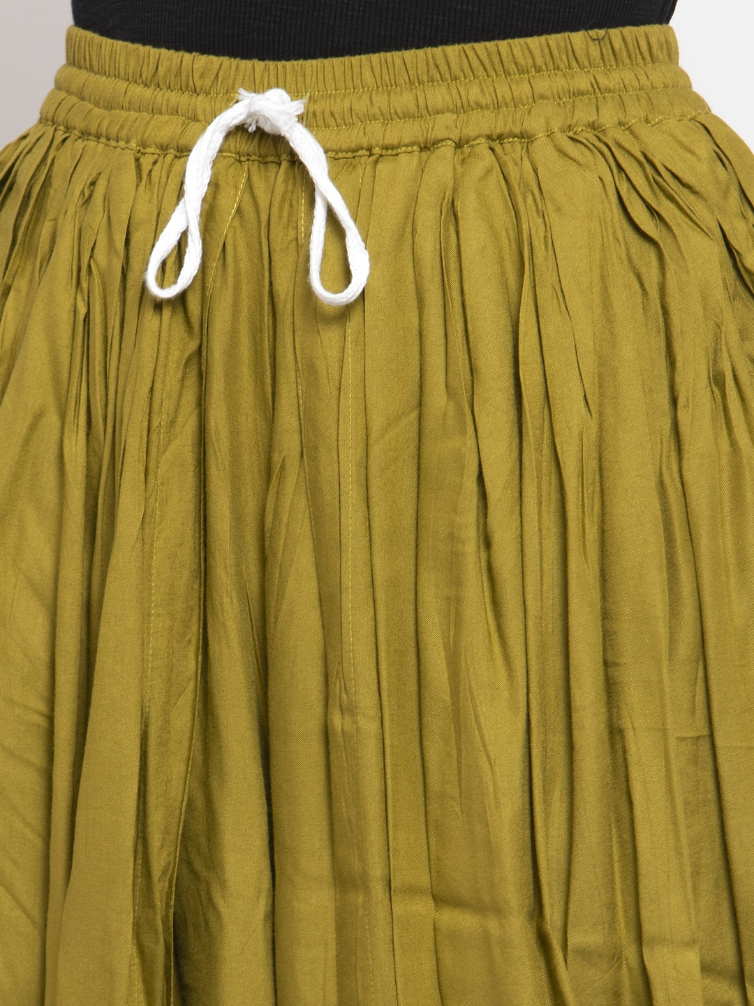 Jompers Women Green Solid Dhoti | Grocsy