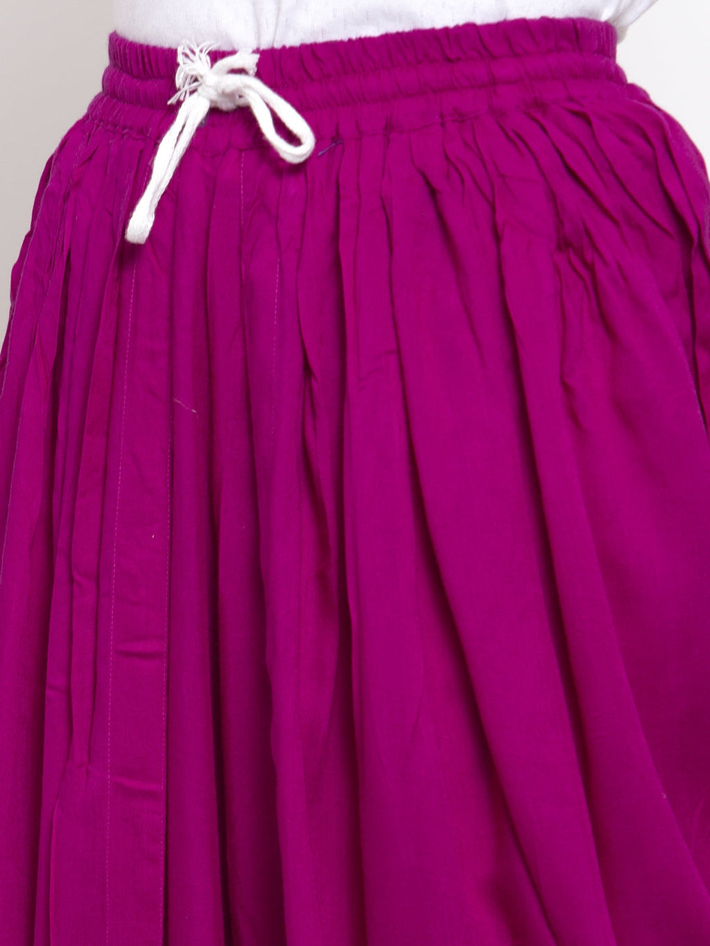 Jompers Women Purple Solid Dhoti | Grocsy
