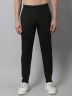 Jainish Men's Olive Solid Streachable Lycra Trackpants | Grocsy