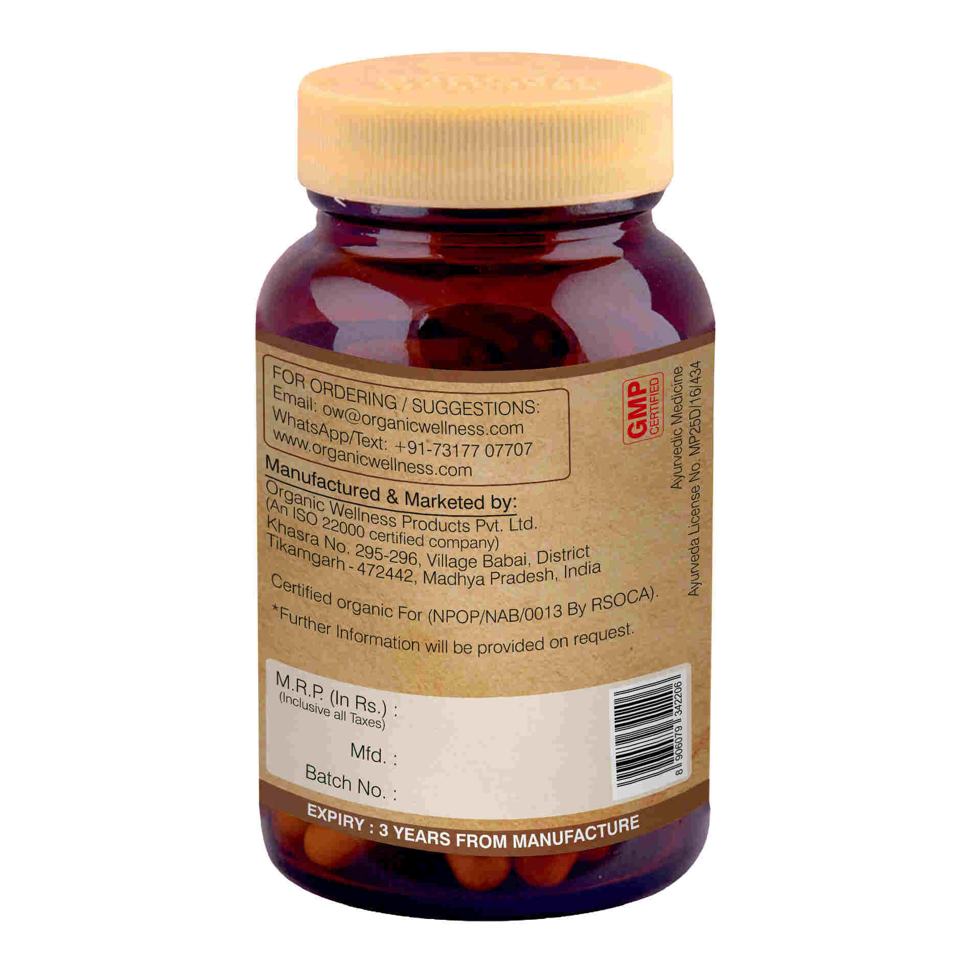 Organic Wellness Joint Fit capsules | Grocsy