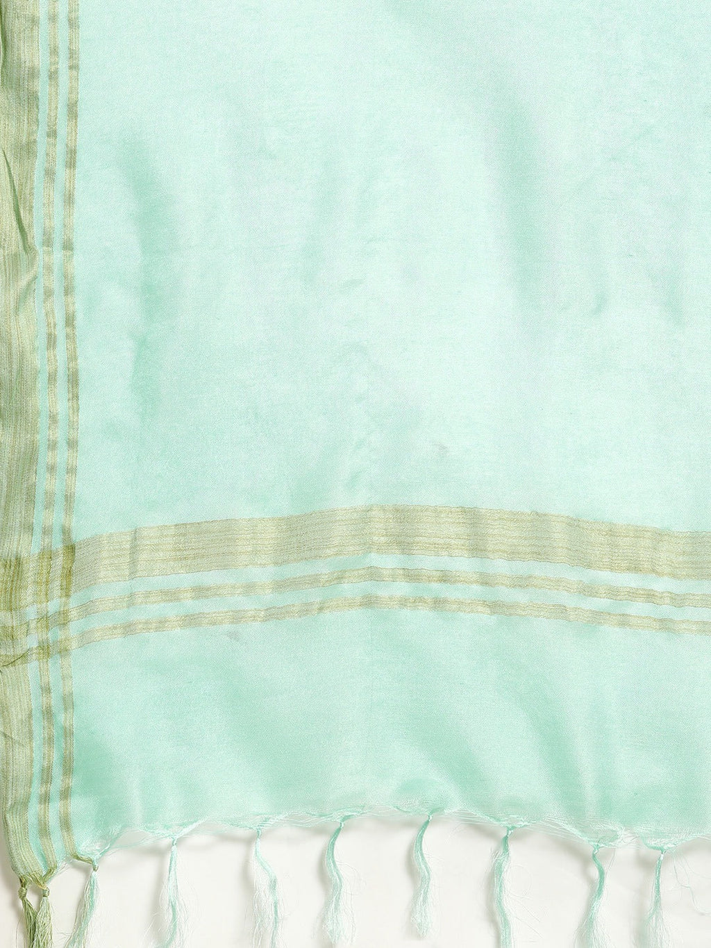 Jompers Women's Turquoise Blue Woven Design Gotta Patti Kurta with Sharara & Dupatta | Grocsy