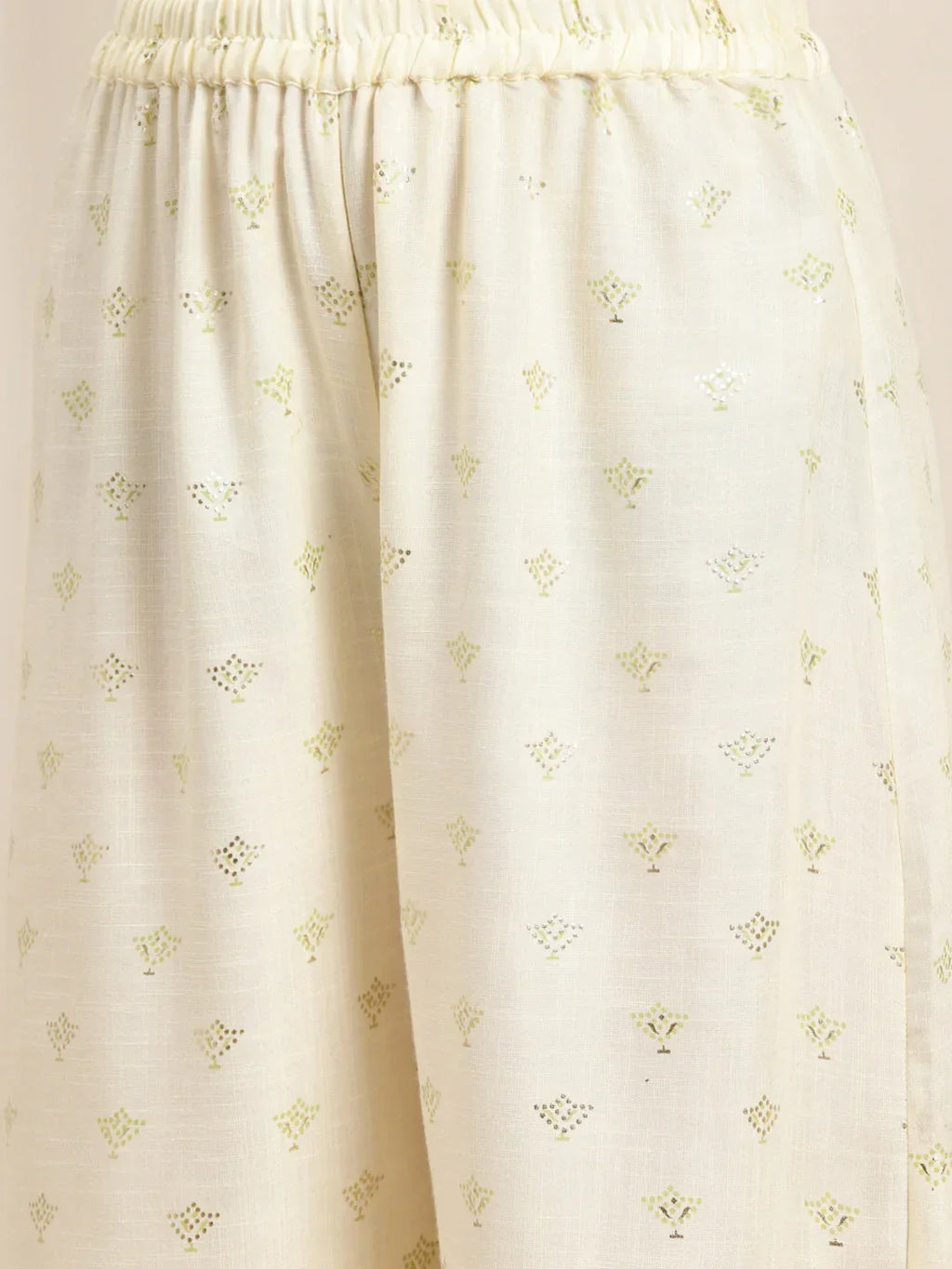 Jompers Women's Green Kurta with Sharara & Dupatta - Green | Grocsy