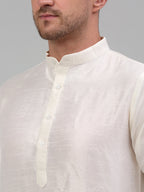 Jompers Men's Embroidered Nehru Jacket With Solid Kurta Pyjama Set - Black | Grocsy