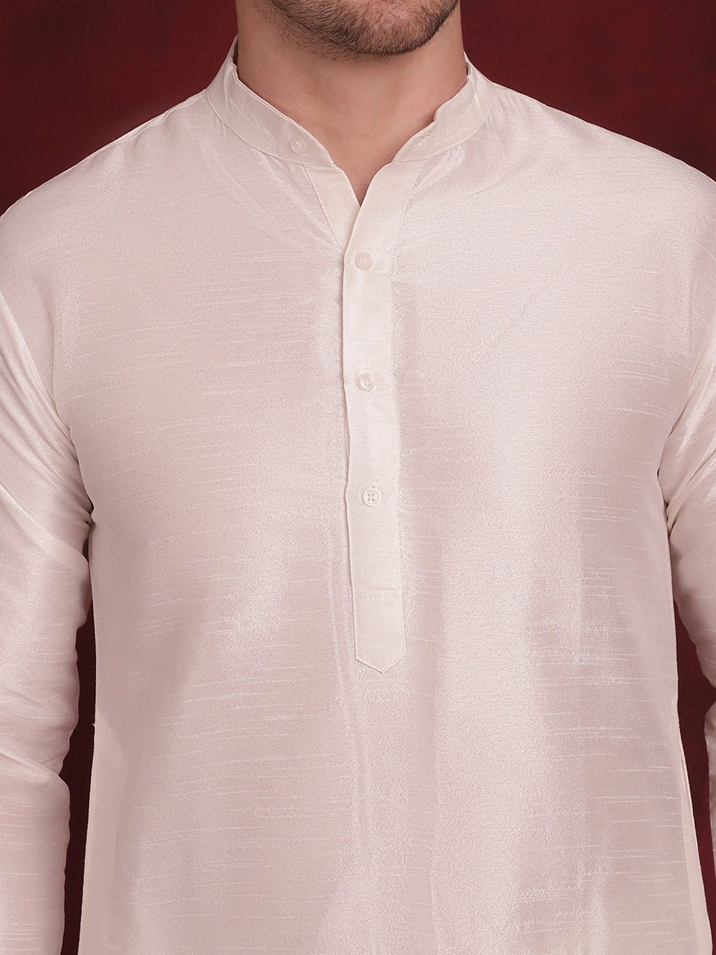 Jompers Men's Silver Floral Printed Nehru Jacket With Kurta Pyjama Set | Grocsy