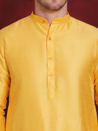 Jompers Men's Multi Printed Nehru Jacket With Kurta Pyjama Set | Grocsy
