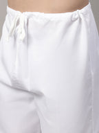 Jompers Men's Off White Embroidered Kurta Pyjama With Lime Printed Nehru Jacket | Grocsy