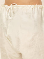 Jompers Men's Solid Kurta Pyjama With Nehru Jacket - DGolden | Grocsy