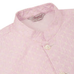 Jompers Men's Woven Design Nehru Jacket and Kurta Pyjama Set - Pink | Grocsy
