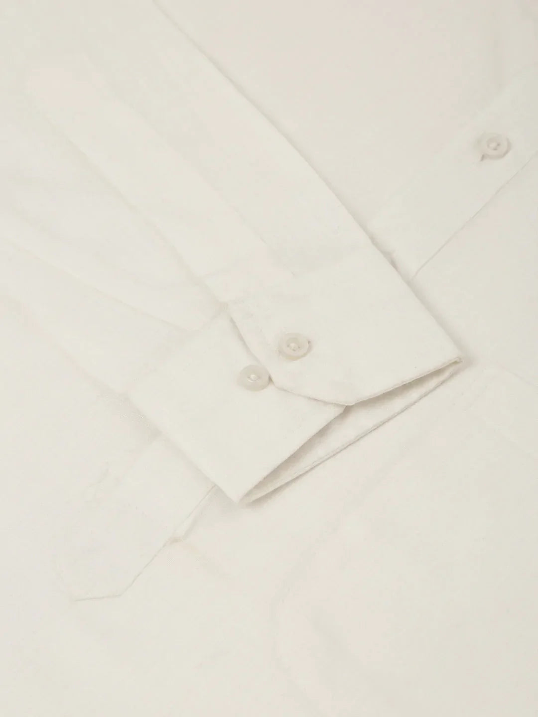 Jompers Men's White Cotton Blend Kurta with Pyjamas & Green Embroidered Nehru Jacket | Grocsy
