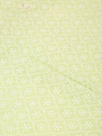 Jompers Men's White Cotton Blend Kurta with Pyjamas & Green Embroidered Nehru Jacket | Grocsy