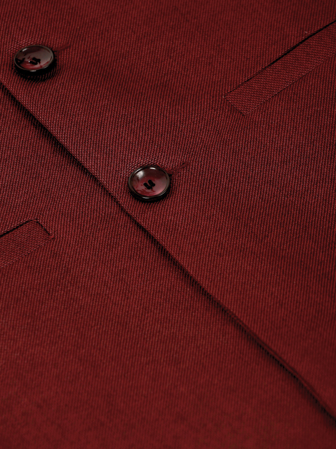 Jompers Men's Solid Kurta Pyjama With Nehru Jacket - Maroon | Grocsy