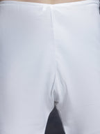 Jompers Men's Chikankari Pure Cotton Kurta with Churidar - Peacock | Grocsy