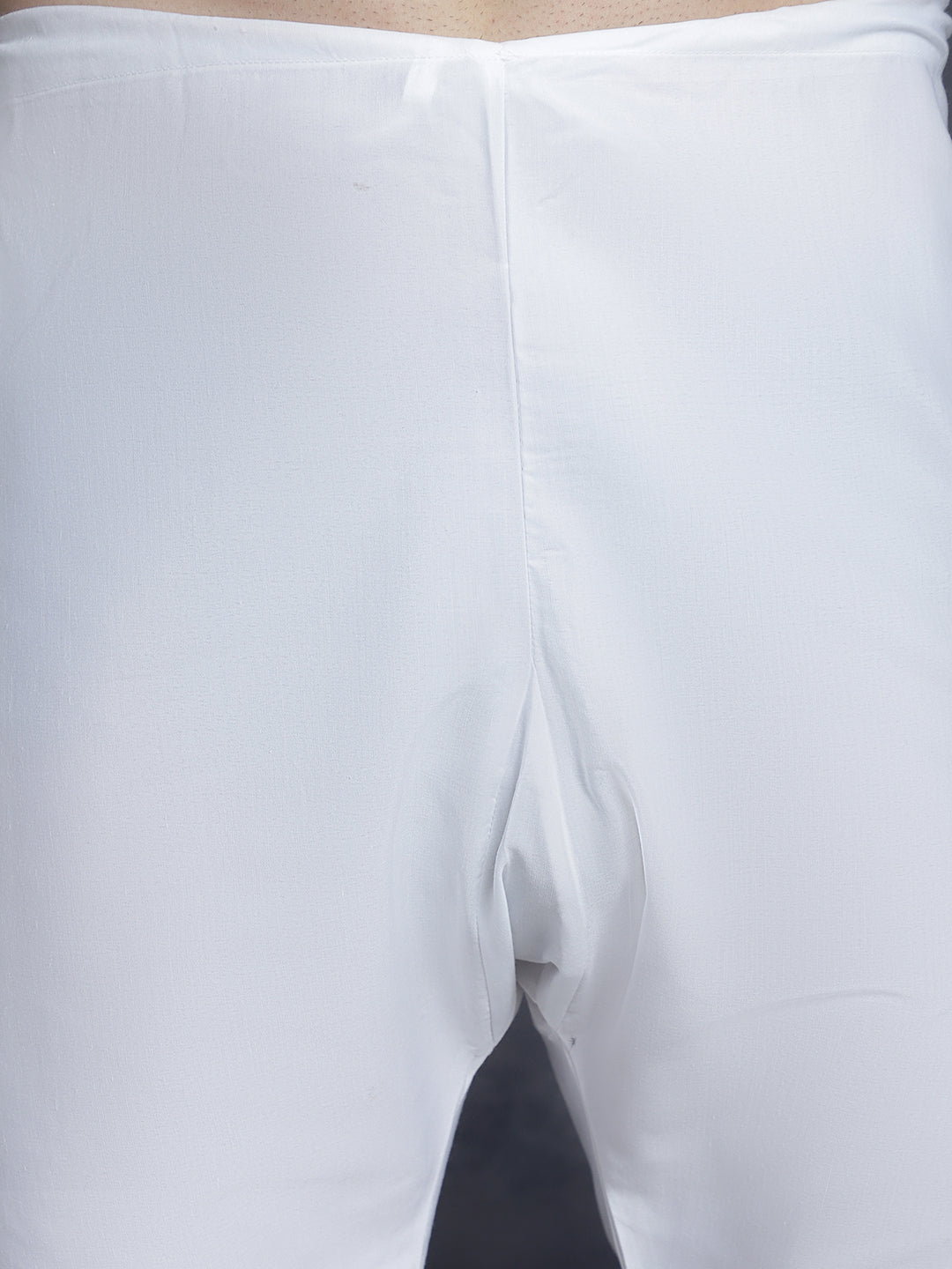 Jompers Men's Chikankari Pure Cotton Kurta with Churidar - Peacock | Grocsy