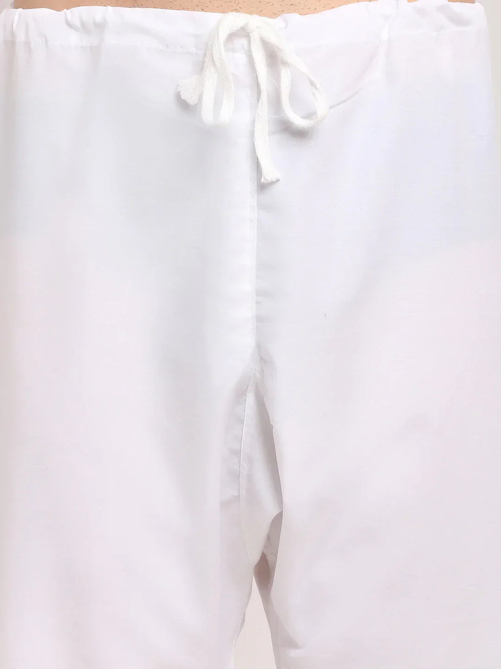 Jompers Men's Purple Chikan Kurta with Churidar | Grocsy