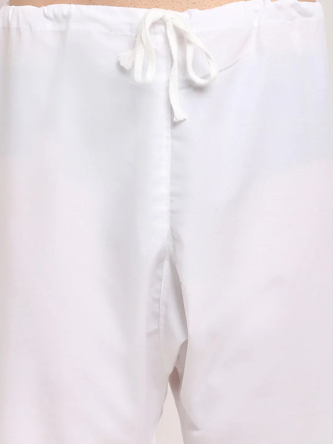 Jompers Men's Purple Chikan Kurta with Churidar | Grocsy