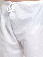 Jompers Men Orange & White Self Design Kurta with Churidar (JOKP 601 Orange) | Grocsy