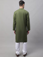 Jompers Men's Cotton Solid Kurta Payjama Sets | Grocsy