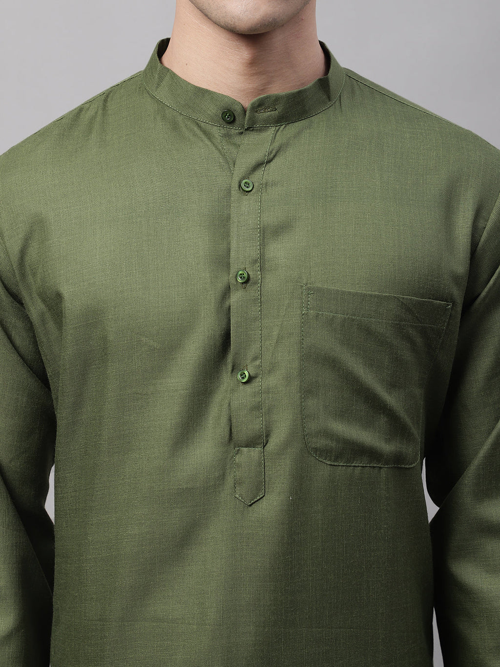 Jompers Men's Cotton Solid Kurta Payjama Sets | Grocsy