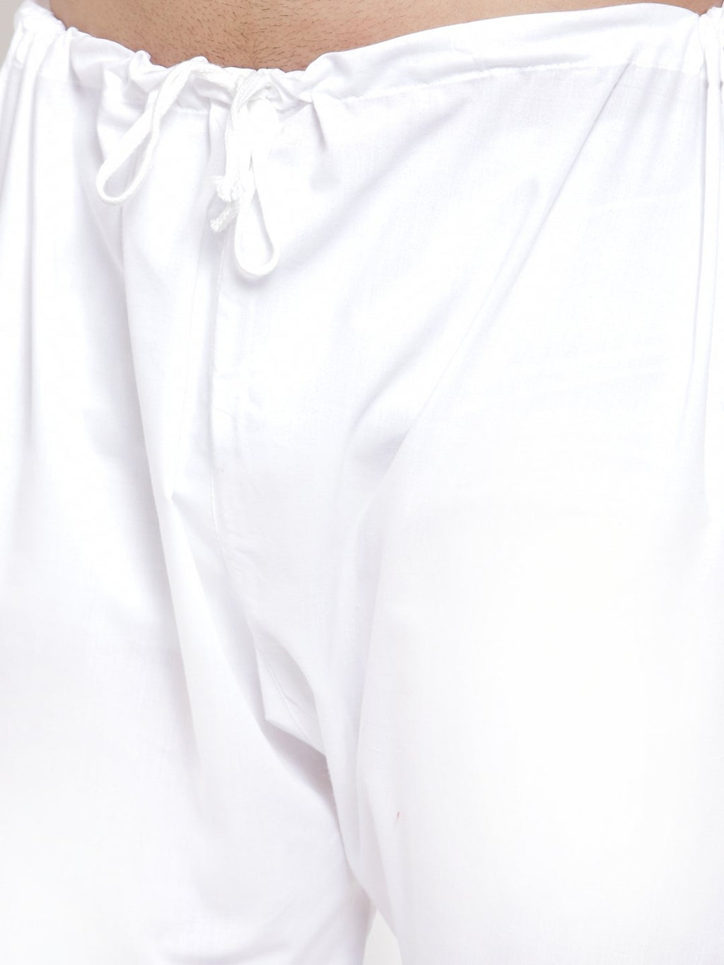 Jompers Men Blue & White Embroidered Kurta with Chudidar | Grocsy