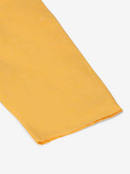 Jompers Men's Cotton Solid Kurta Pajama Sets - Yellow | Grocsy