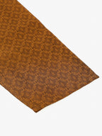 Jompers Men's Silk Blend Collar Embroidered Kurta Pyjama Set - Brown | Grocsy