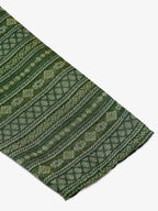 Jompers Men's Printed Sequinned Kurta Only - Green | Grocsy