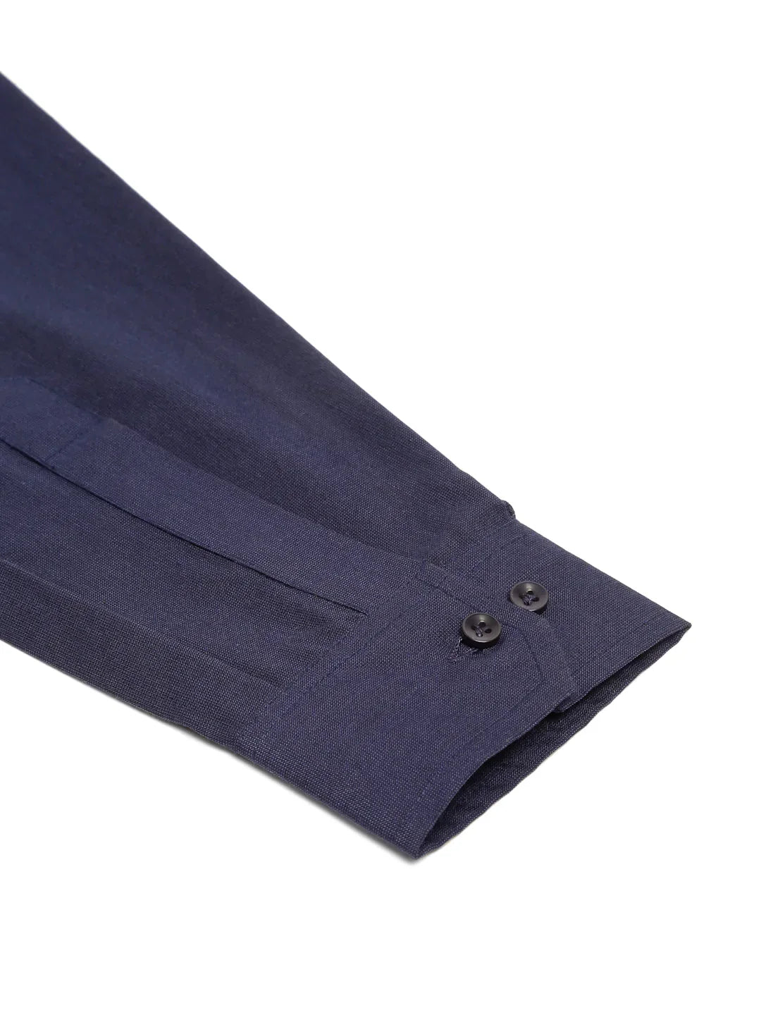 Jompers Men's Navy Cotton Solid Pathani Kurta with Salwar | Grocsy
