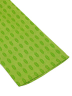 Jompers Men's Green Woven Design Kurta Pajama | Grocsy