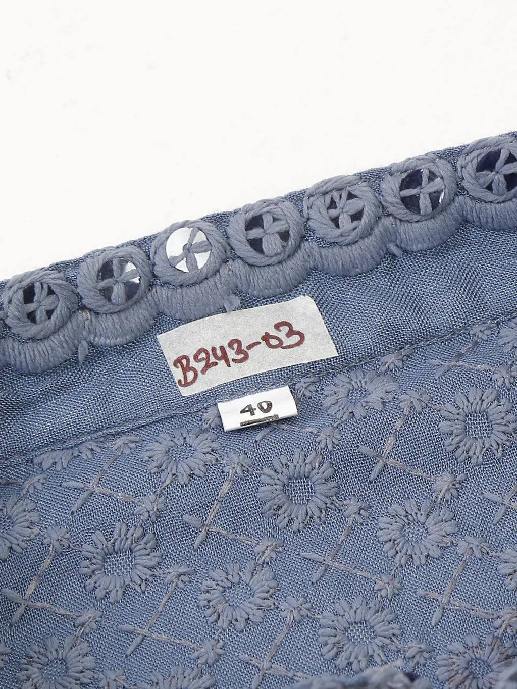 Jompers Men's Grey Chikankari Embroidered and Sequence Kurta with Churidar | Grocsy