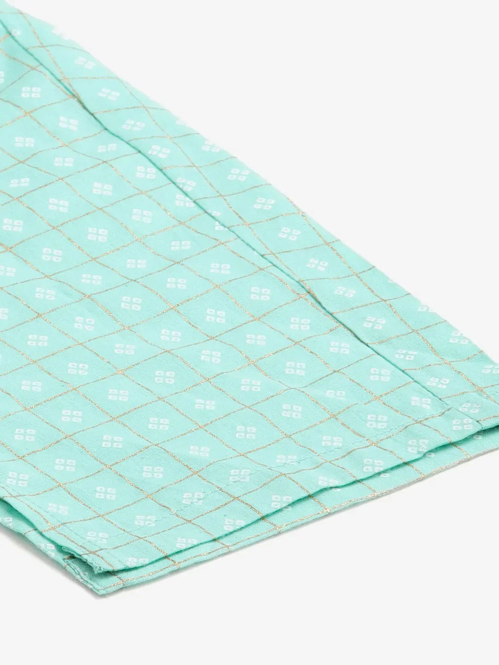 Jompers Women's Green Floral Printed Regular Pure Cotton Kurta with Trousers & With Dupatta | Grocsy