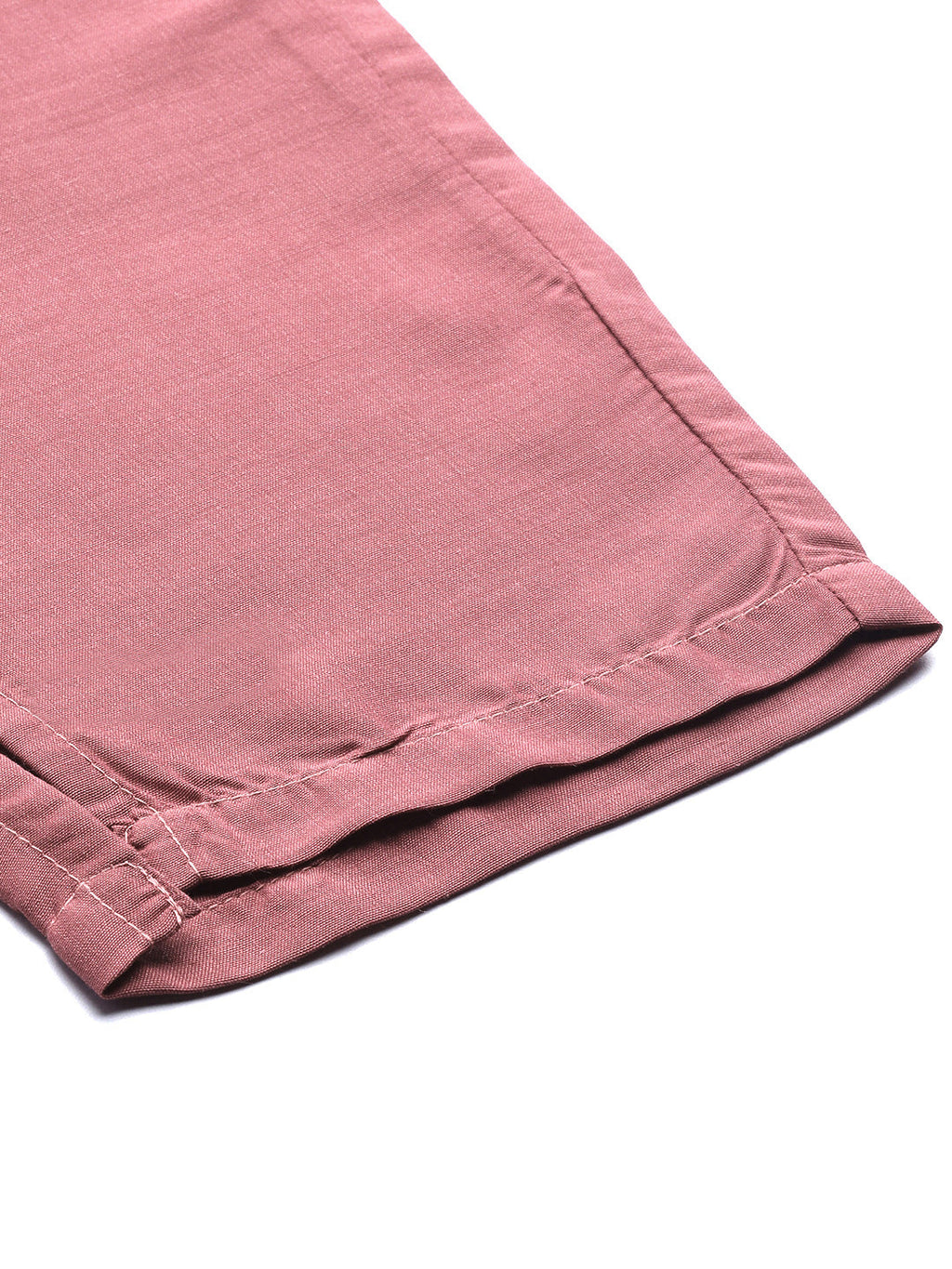 Jompers Women's Pink Floral Embroidered Mirror Work Kurta with Trousers & With Dupatta | Grocsy
