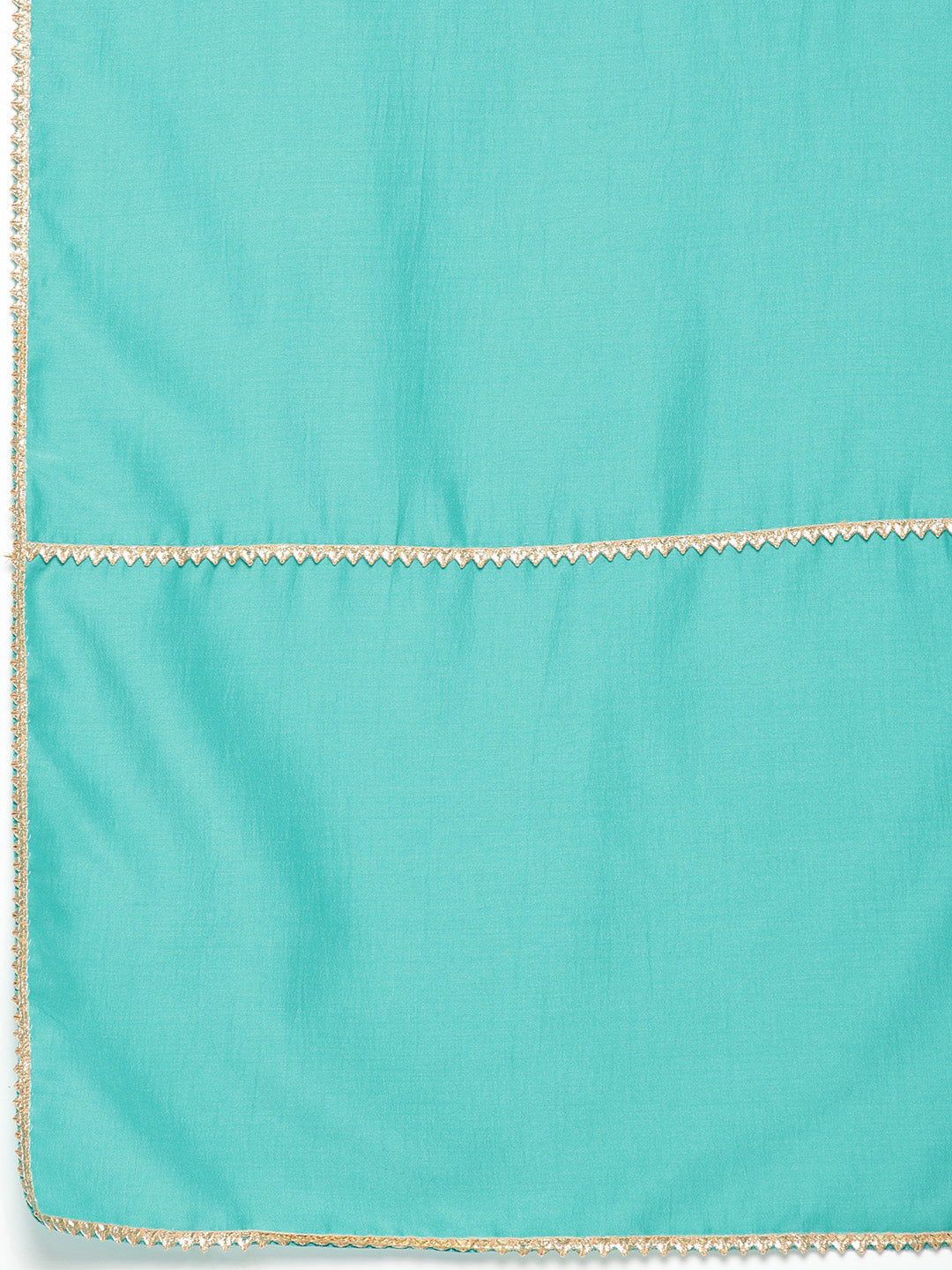 Jompers Women's Embroidered Silk Flared kurta,pant with dupatta set - Green | Grocsy