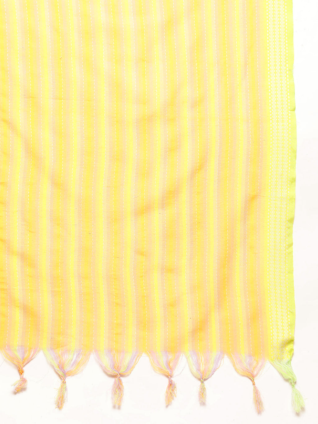 Jompers Women's Printed flared kurta palazzo dupatta set - Yellow | Grocsy
