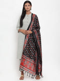 Jompers Women Grey Solid Kurta with Trousers & Dupatta | Grocsy