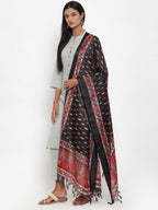 Jompers Women Grey Solid Kurta with Trousers & Dupatta | Grocsy