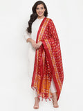 Jompers Women Off-White Solid Kurta with Trousers & Dupatta | Grocsy