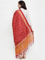 Jompers Women Off-White Solid Kurta with Trousers & Dupatta | Grocsy