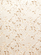 Jompers Women's Crystal Beads Work Printed Lehenga choli with dupatta - Beige | Grocsy