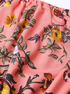 Jompers Women Pink Printed Bardot Top | Grocsy