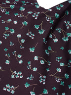 Jompers Women Purple & Blue Printed A-Line Top | Grocsy