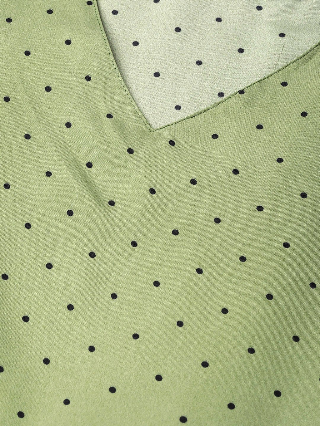 Jompers Women Green & Black Printed A-Line Top | Grocsy