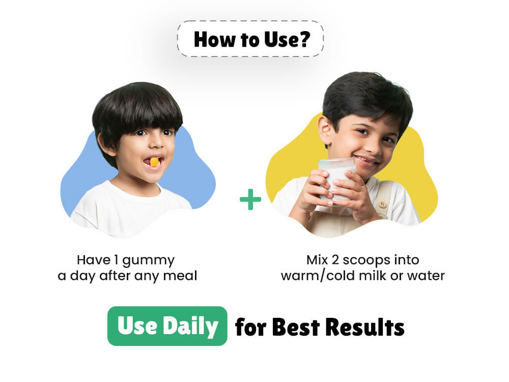 Little Joys Multivitamin Gummies & Nutrimix Immunity Boosting Kit Strawberry 2 Years + | Grocsy