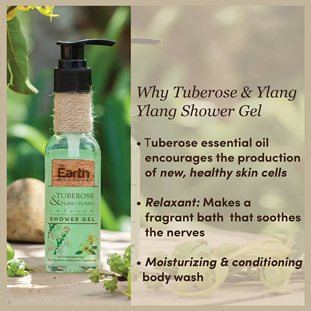 The Earth Reserve Tuberose & Ylang Ylang Shower Gel | Grocsy
