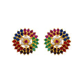 J Pearls Multi Colour Studs - Real Pearl Jewelry | Grocsy