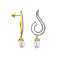 J Pearls Vivid Pearl Drop Earrings - Real Pearl Jewelry | Grocsy
