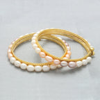 J Pearls Classic Pearl Bangles