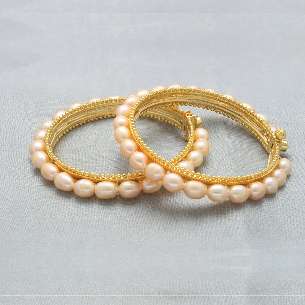 J Pearls Classique Pearl Bangles