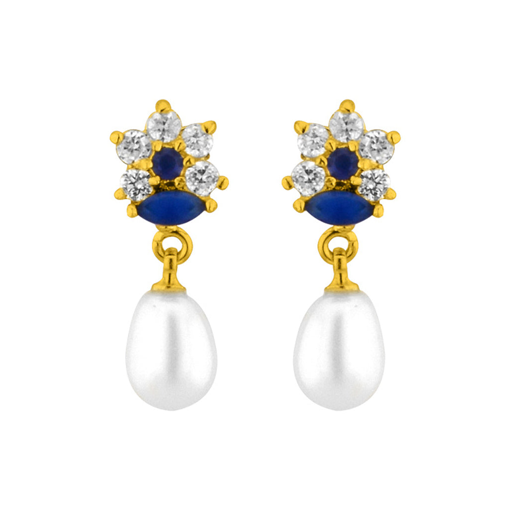 J Pearls Star Pearl Earrings - Real Pearl Jewelry | Grocsy
