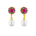 J Pearls Delightful Pearl Earrings - Real Pearl Jewelry | Grocsy