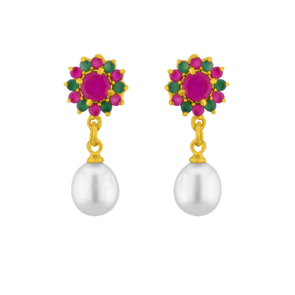 J Pearls Delightful Pearl Earrings - Real Pearl Jewelry | Grocsy